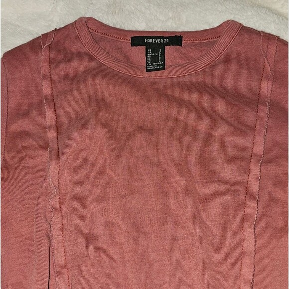 Urban Outfitters Dusty Rose Long Sleeve Top. Size Small. Excellent Condition! - Picture 2 of 3